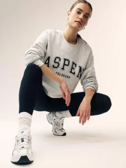 Next Full Length Leggings 2 Pack Black/Brown