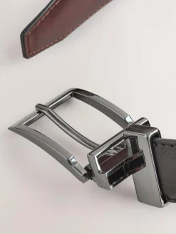 Sale Next Black/Brown Reversible Belt