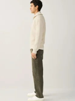 Next Black/Brown Single Straight Fit Classic Stretch Jeans^ Jeans|Jeans