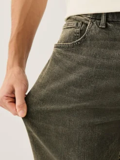 Next Black/Brown Single Straight Fit Classic Stretch Jeans^ Jeans|Jeans