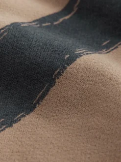 Hot Next Black/Brown Single Wide Leg Jersey Joggers (3mths-7yrs)