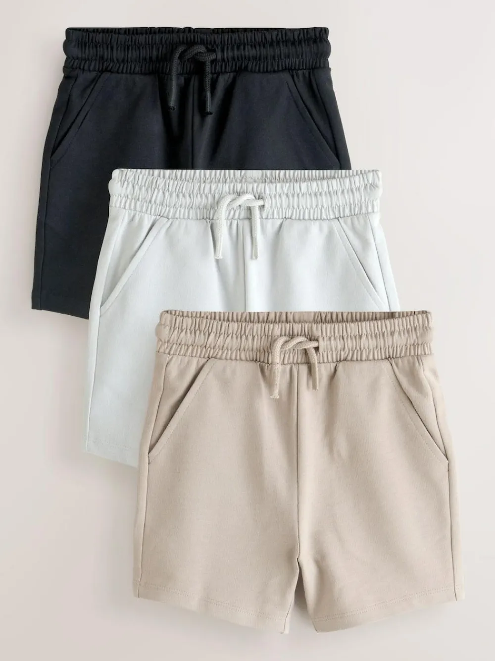 Next Jersey Shorts 3 Pack (3mths-7yrs)^BOY Shorts|Shorts