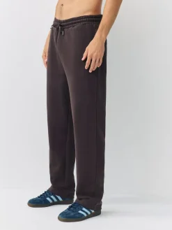 Next Brushback Heavyweight 3 Pack Joggers Black/Chocolate Brown/Steel Blue