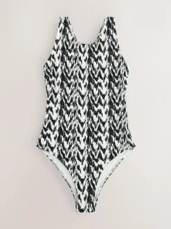 Next Essential High Neck Shaping Swimsuit^Women Swimwear