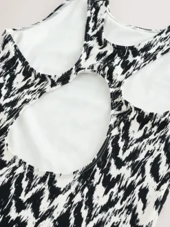 Next Essential High Neck Shaping Swimsuit^Women Swimwear