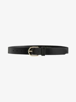 Next Black/Gold Regular Leather Belt^Women Belts