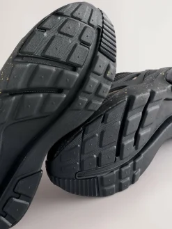 Next Wide Fit (G) Elastic Lace Trainers^BOY School Shoes|Boys Shoes