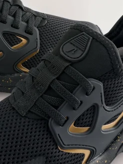 Next Wide Fit (G) Elastic Lace Trainers^BOY School Shoes|Boys Shoes