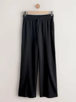 Next Black/Grey Jersey Wide Leg Joggers 2 Pack^Women Loungewear|Leggings & Sweatpants