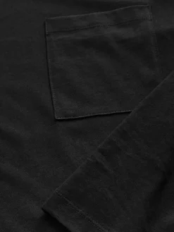 Next Black/Grey Long Sleeve Cuffed 100% Cotton Pyjamas^ Pyjamas|Nightwear