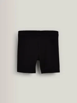 New Next Black/Grey Marl 2 Pack Cycle Shorts (3-16yrs)