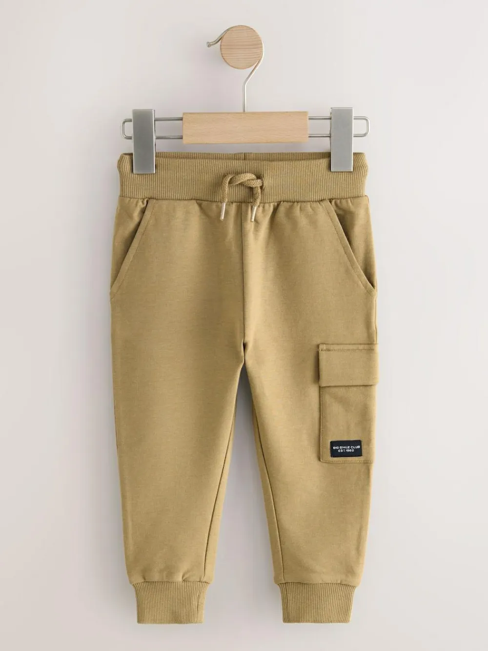 Next Skinny Fit Joggers 5 Pack (3mths-7yrs) Black/Grey Marl/Tan Brown