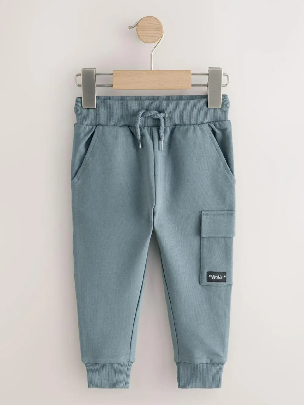 Next Skinny Fit Joggers 5 Pack (3mths-7yrs) Black/Grey Marl/Tan Brown