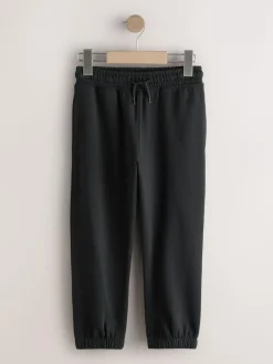 Sale Next Black/Grey/Charcoal Regular Fit Joggers 3 Pack (3-16yrs)