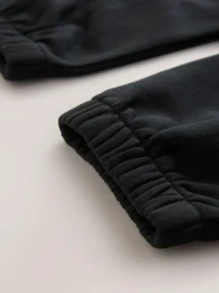 Sale Next Black/Grey/Charcoal Regular Fit Joggers 3 Pack (3-16yrs)