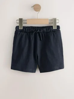 Next Black/Grey/Navy Blue Lightweight Shorts 3 Pack (3mths-7yrs)