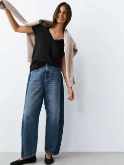 New Next Black/Grey/Pink Cap Sleeve T-Shirts 7 Pack