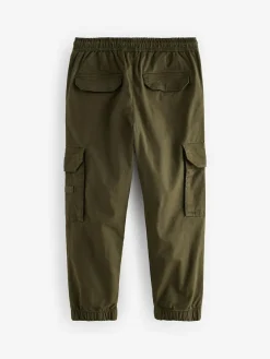 New Next Black/Khaki Green Cargo Trousers 2 Pack (3-16yrs)