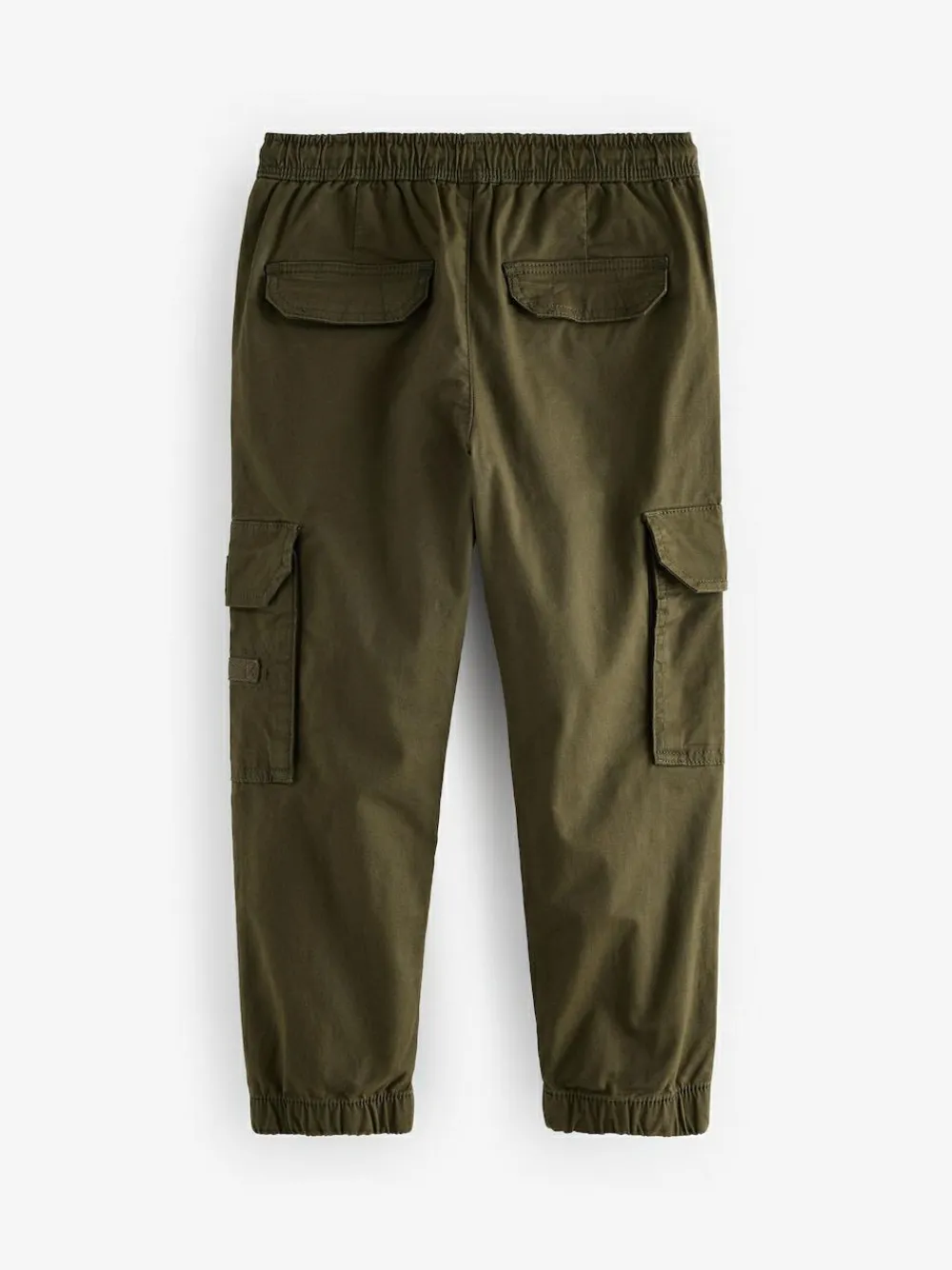 New Next Black/Khaki Green Cargo Trousers 2 Pack (3-16yrs)