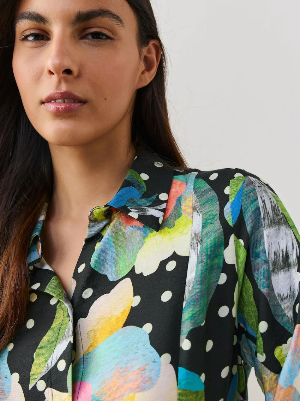 Next Long Sleeve Midi Shirt Dress^Women Midi Dresses