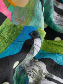 Next Long Sleeve Midi Shirt Dress^Women Midi Dresses