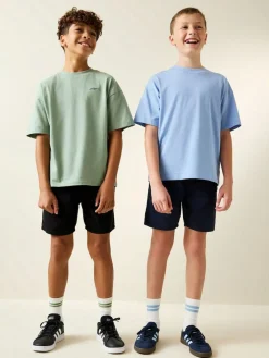 Next 2 Pack Shorts (3-16yrs)^BOY Shorts