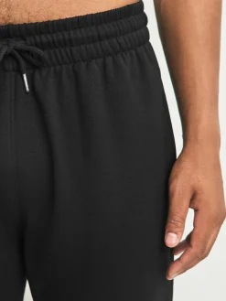 Best Next Black/Navy Blue Cuffed Brushback Heavyweight Open 2 Pack Joggers