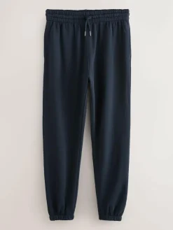 Best Next Black/Navy Blue Cuffed Brushback Heavyweight Open 2 Pack Joggers