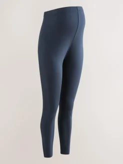 Discount Next Black/Navy Blue/Brown Maternity Leggings 3 Pack