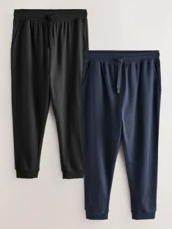 Next Cuffed Loopback Soft Touch 2 Pack Open Joggers^ Pyjamas