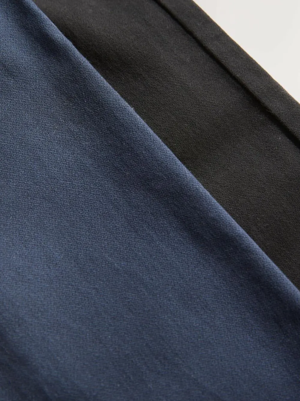 Next Black/Navy Rib Waist Pull-On Trousers 2 Pack (3-16yrs)^BOY Joggers|Pants & Chinos