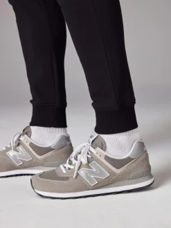 Discount Next Slim Fit Brushback Heavyweight 2 Pack Joggers Black/Navy