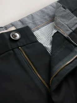 Hot Next Slim Fit Stretch Chino Shorts 2 Pack Black/Navy