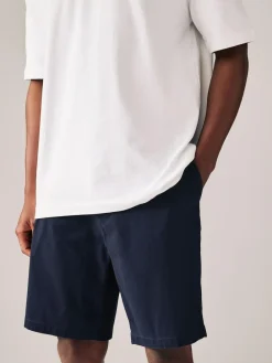 Next Straight Fit Stretch Chino Shorts 2 Pack^ Shorts