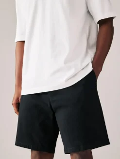 Next Straight Fit Stretch Chino Shorts 2 Pack^ Shorts