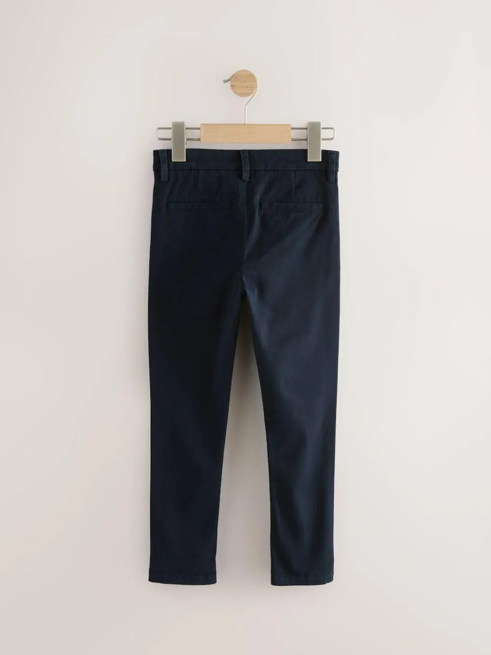 Hot Next Stretch Skinny Chino Trousers 2 Pack (3-17yrs) Black/Navy