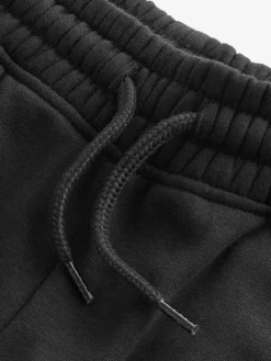 New Next Regular Fit Basic Joggers 5 Pack (3-16yrs) Black/Navy/Grey