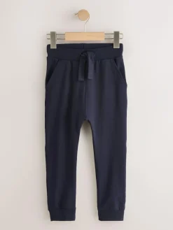New Next Black/Navy/Grey Skinny Fit Joggers 5 Pack (3mths-7yrs)