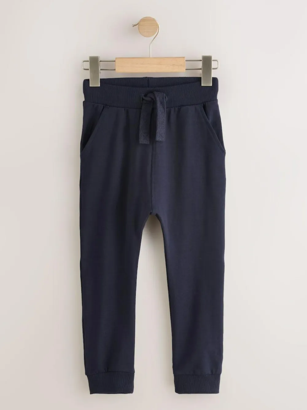 New Next Black/Navy/Grey Skinny Fit Joggers 5 Pack (3mths-7yrs)