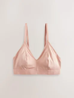 Hot Next Bralette DD+ Ultimate Comfort Non Wire Bralettes 2 Pack Black/Nude