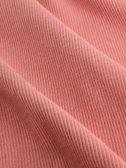 Clearance Next Black/Pink/White Long Sleeve Ribbed Tops 3 Pack (3-16yrs)