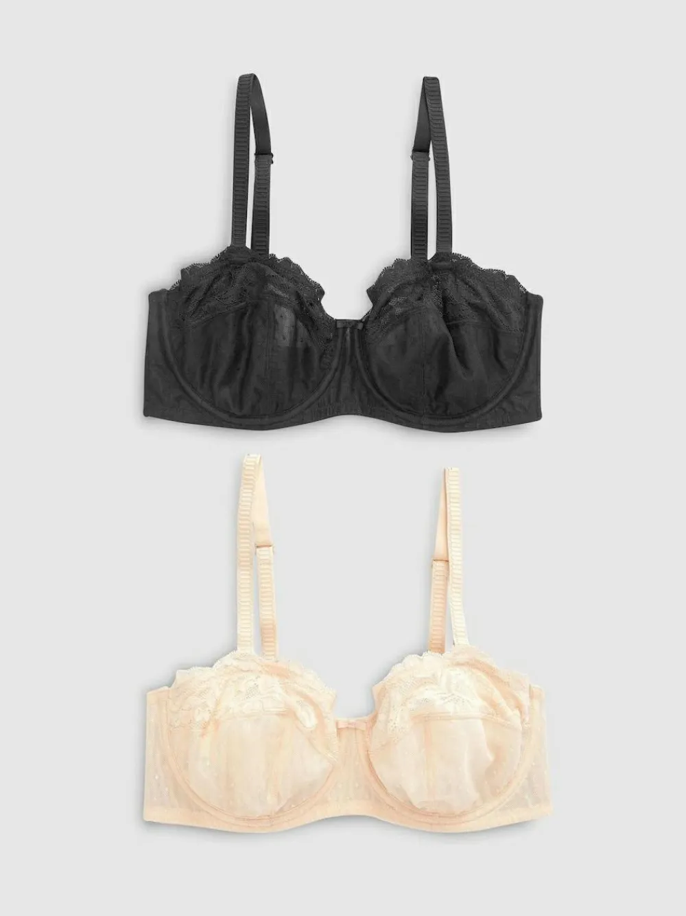 Next DD+ Non Pad Strapless Bras 2 Pack^Women Dd+ Range