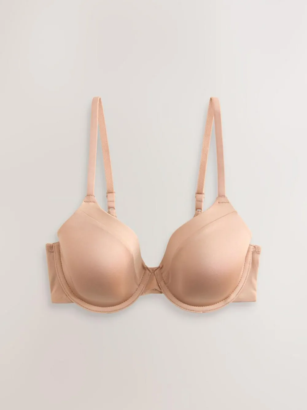 Next Black/Praline Nude Full Cup A-E Smoothing Ultimate Comfort Bras 2 Pack^Women Bras