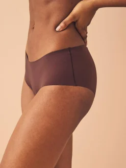 Discount Next Short No VPL Comfort Knickers 3 Pack Black/Praline Nude/Chocolate Nude