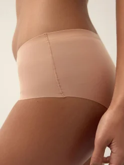 Discount Next Short No VPL Comfort Knickers 3 Pack Black/Praline Nude/Chocolate Nude