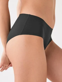 Discount Next Short No VPL Comfort Knickers 3 Pack Black/Praline Nude/Chocolate Nude