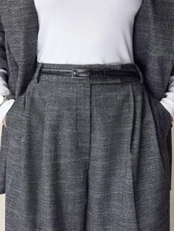 Next N. Premium Skinny Made In Italy Leather Belt^Women Belts