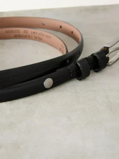 Next N. Premium Skinny Made In Italy Leather Belt^Women Belts