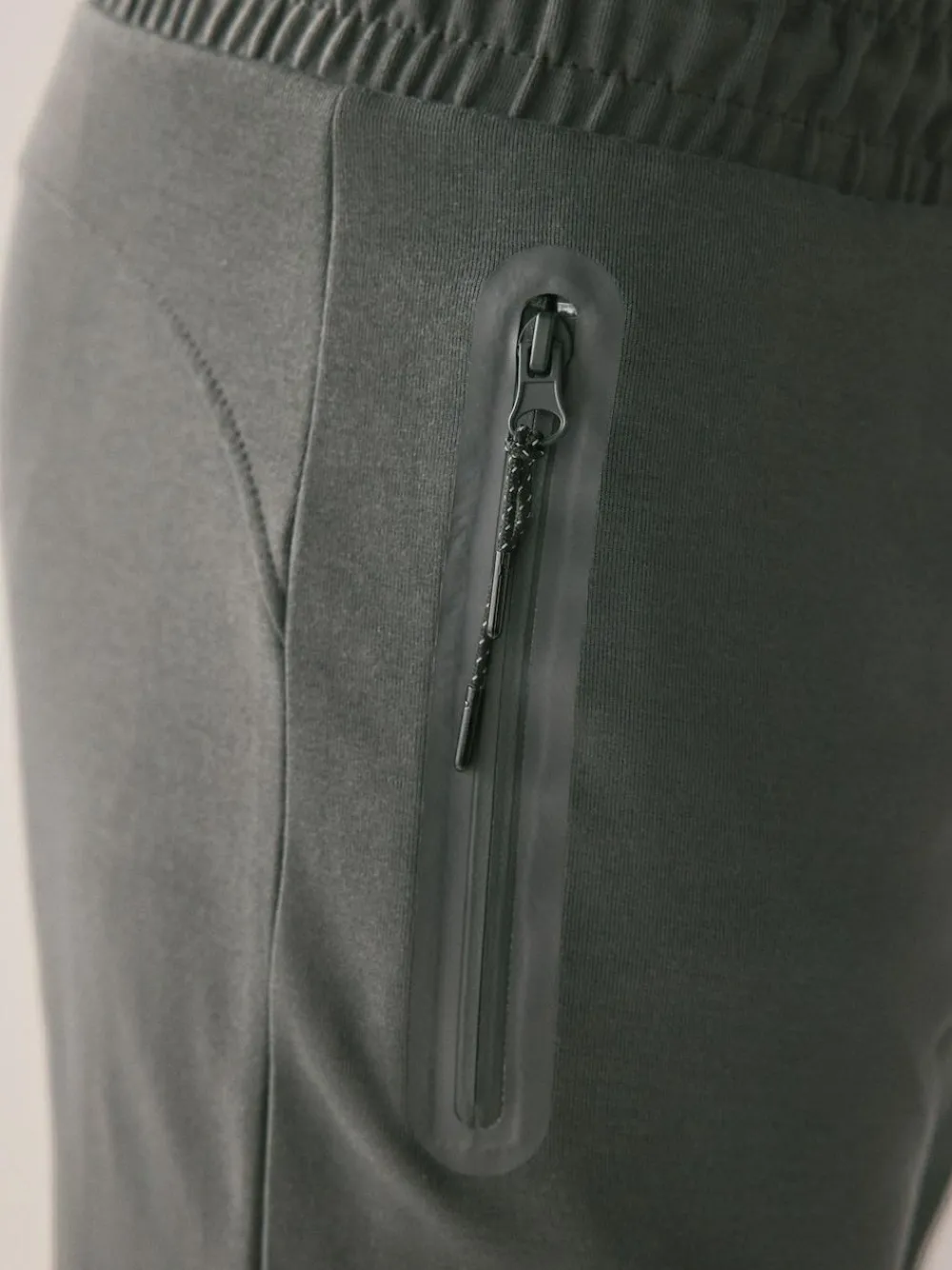 Next Black/Slate Grey Interlock Soft Touch 2 Pack Cuffed Joggers