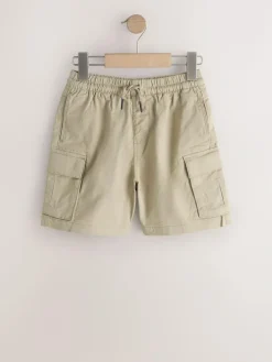 New Next Cargo Shorts 2 Pack (3-16yrs) Black/Stone